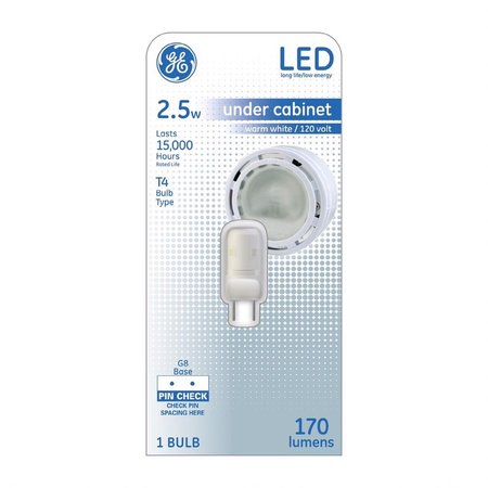 CURRENT T4 G8 LED Light Bulb Warm White 25 Watt Equivalence 29006